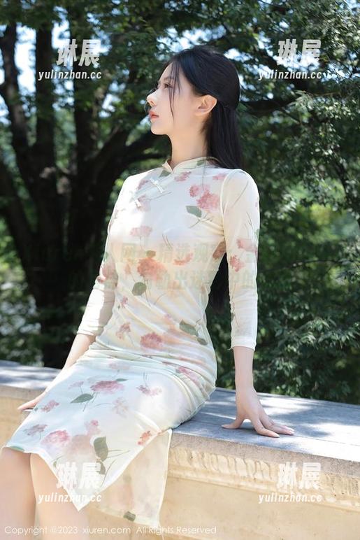 Xiuren秀人网 - 精选观察：金妍兮Saki的网袜，勾勒出迷雾中的美感