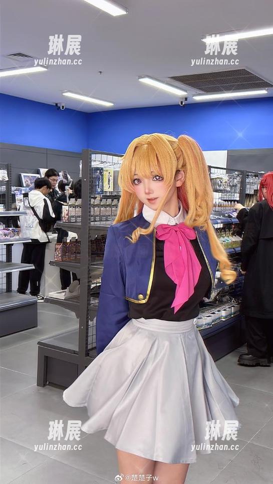 谁说魔法少女只能在屏幕上？来瞧瞧楚楚子w的原图真容！